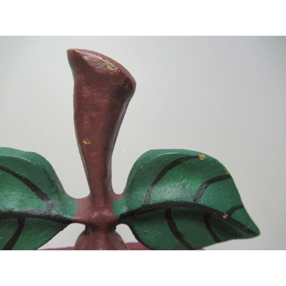 Vintage cast iron door stop home classroom decor book end